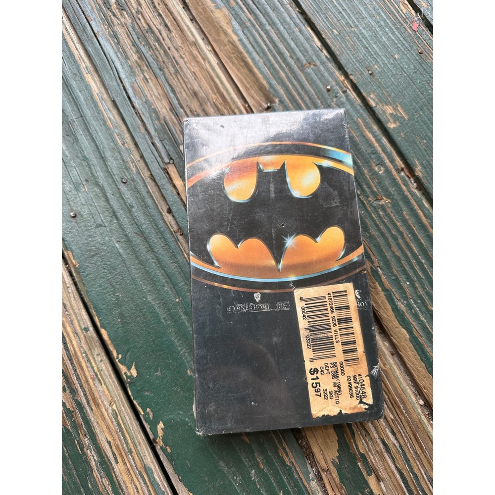 Batman 1989 VHS Factory Sealed Michael Keaton Jack Nicholson Warner Home Video
